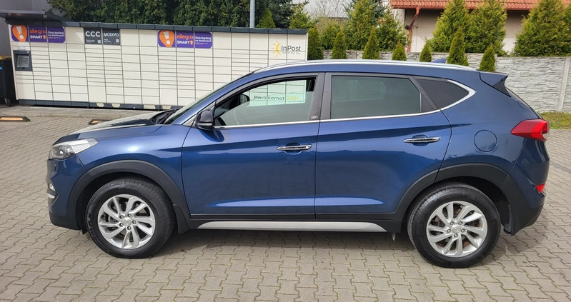 Hyundai Tucson cena 87700 przebieg: 90000, rok produkcji 2018 z Sędziszów Małopolski małe 254